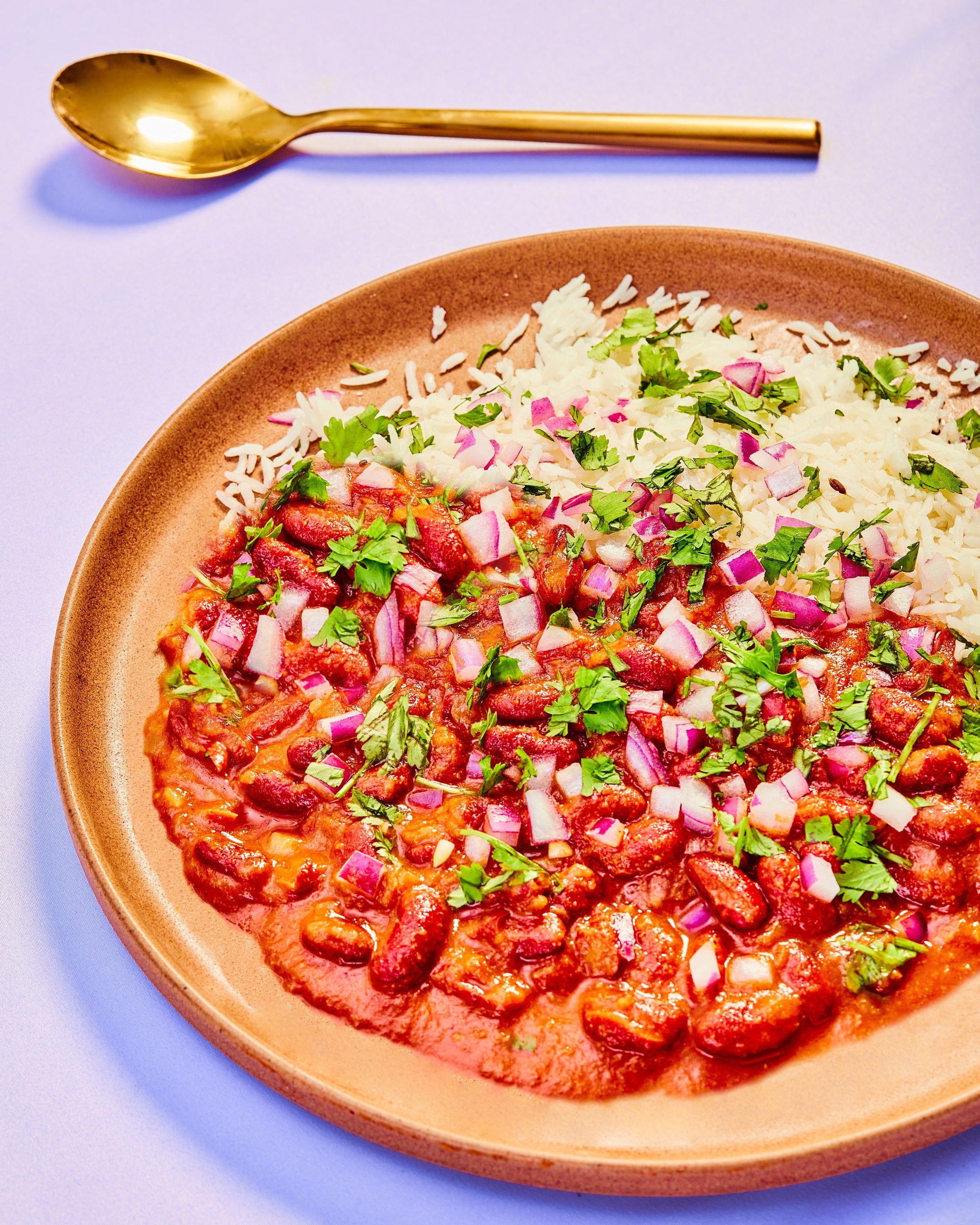 5-Minute Rajma Chawal