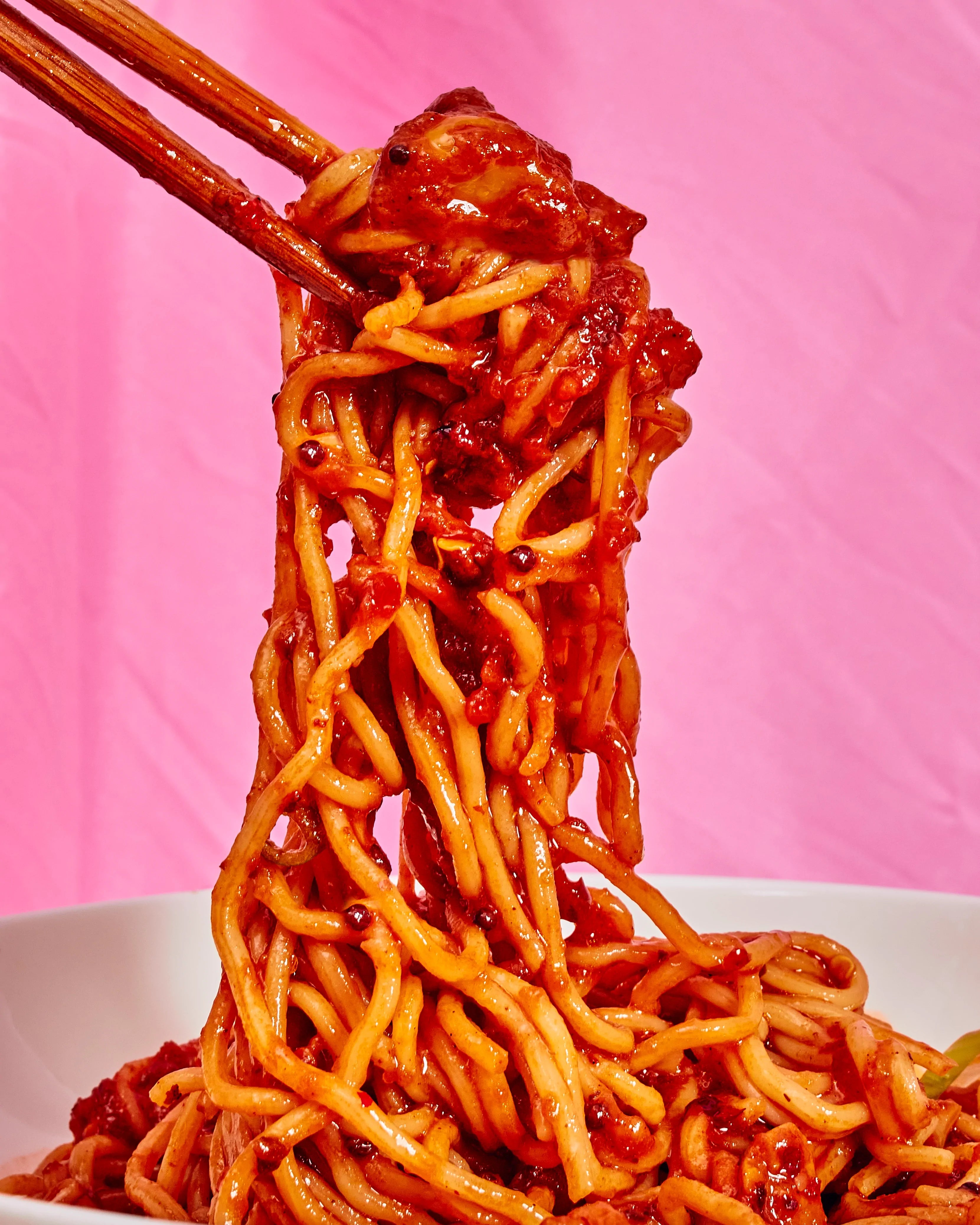 Achaari Gochujang Noodles