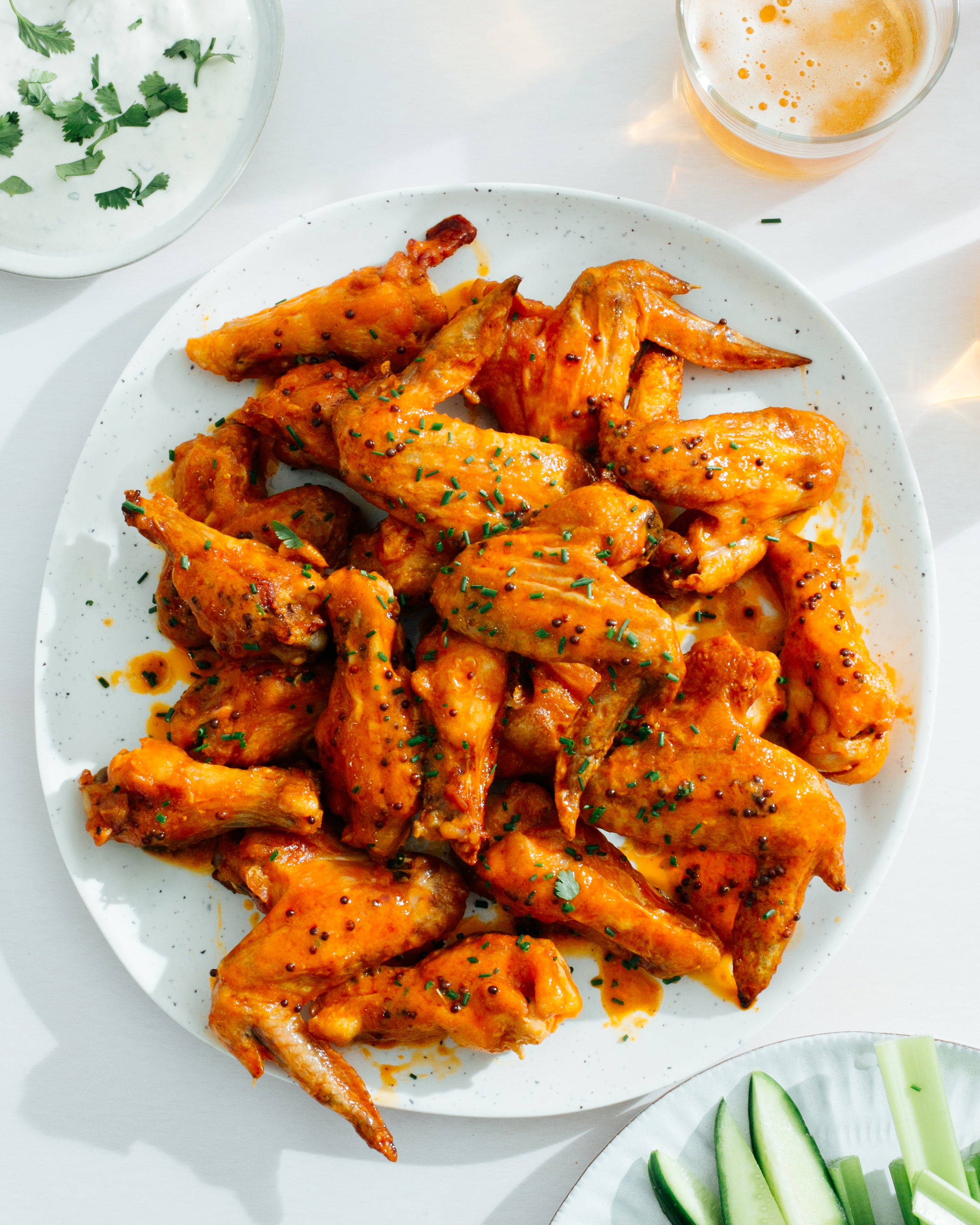 Crispy Achaar Buffalo Wings