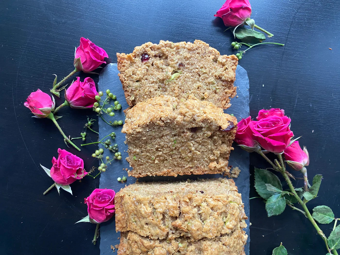 Coconut Cashew Zucchini Bread