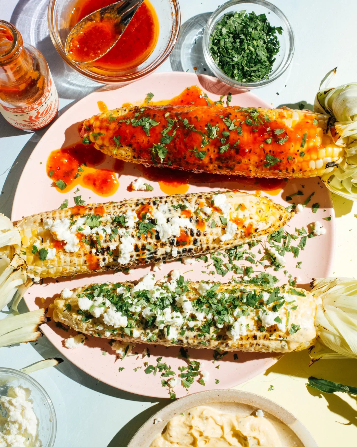 Grilled Mexican Street Corn