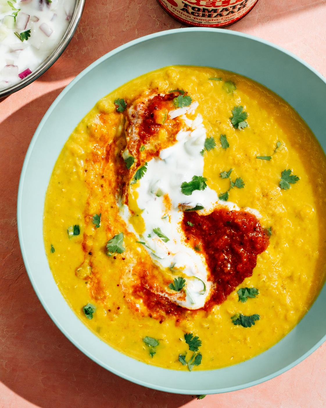 Golden Coconut Lentil Soup