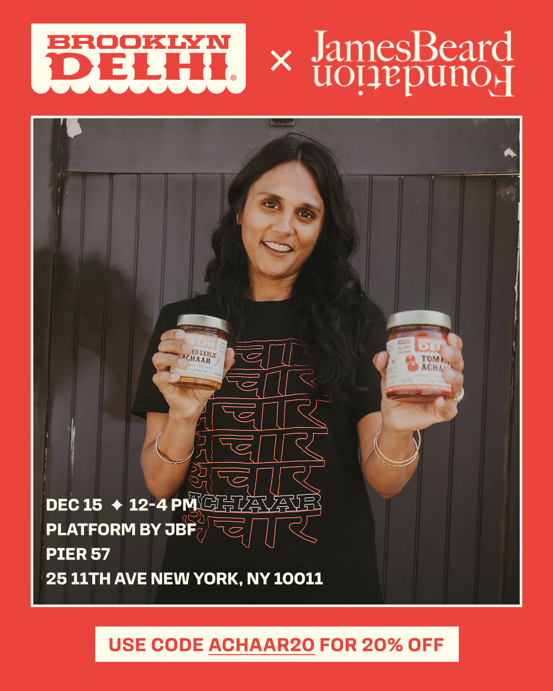 Brooklyn Delhi x James Beard Holiday Market