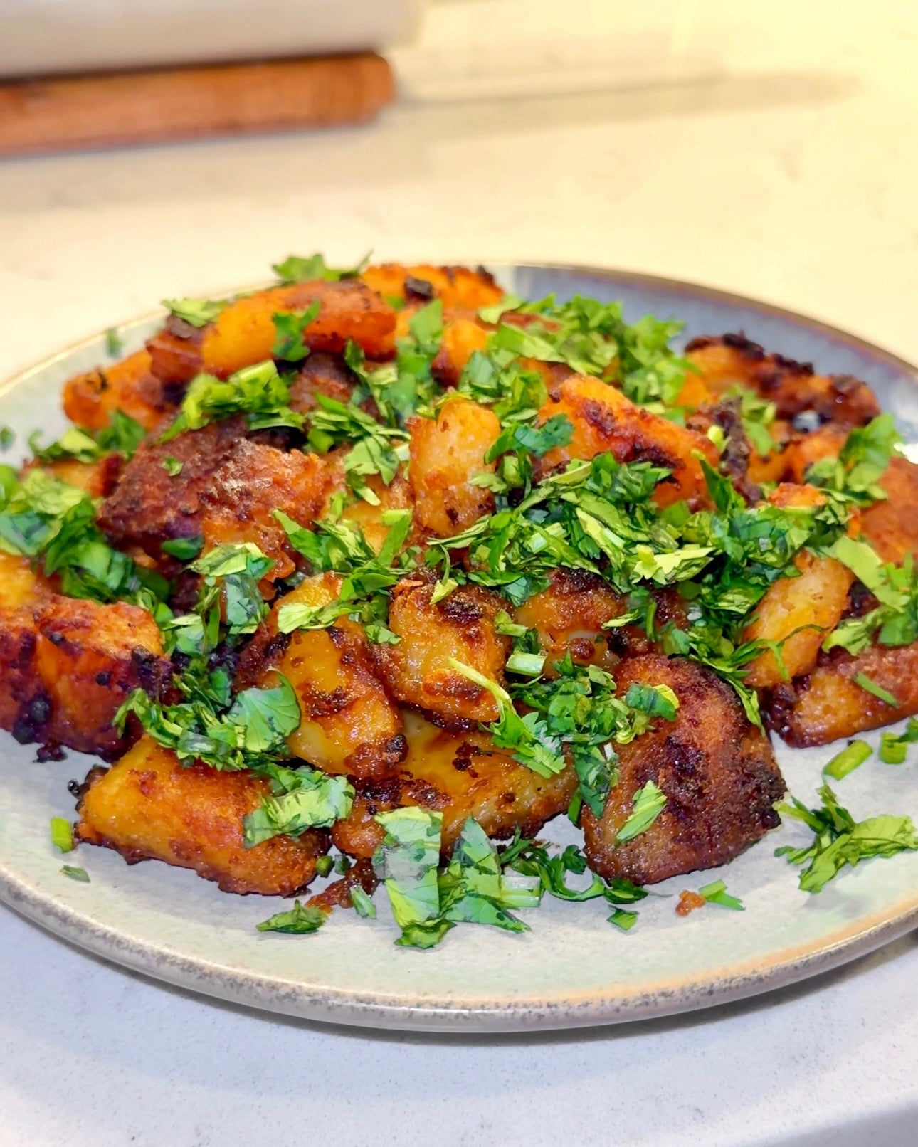 Achaar Roasted Potatoes