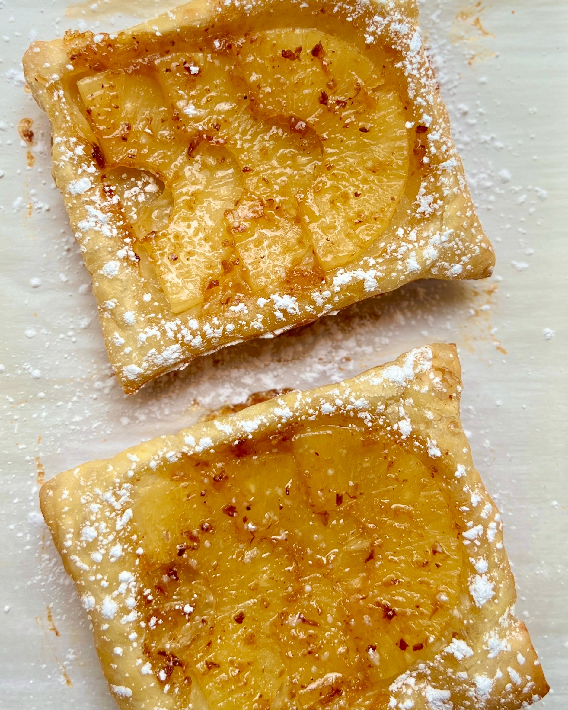 Pineapple and Mango Chutney Puff Pastry