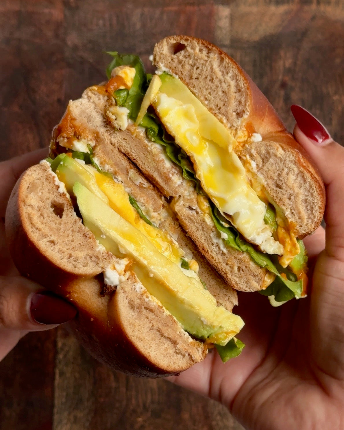 Breakfast Bagel Sandwich