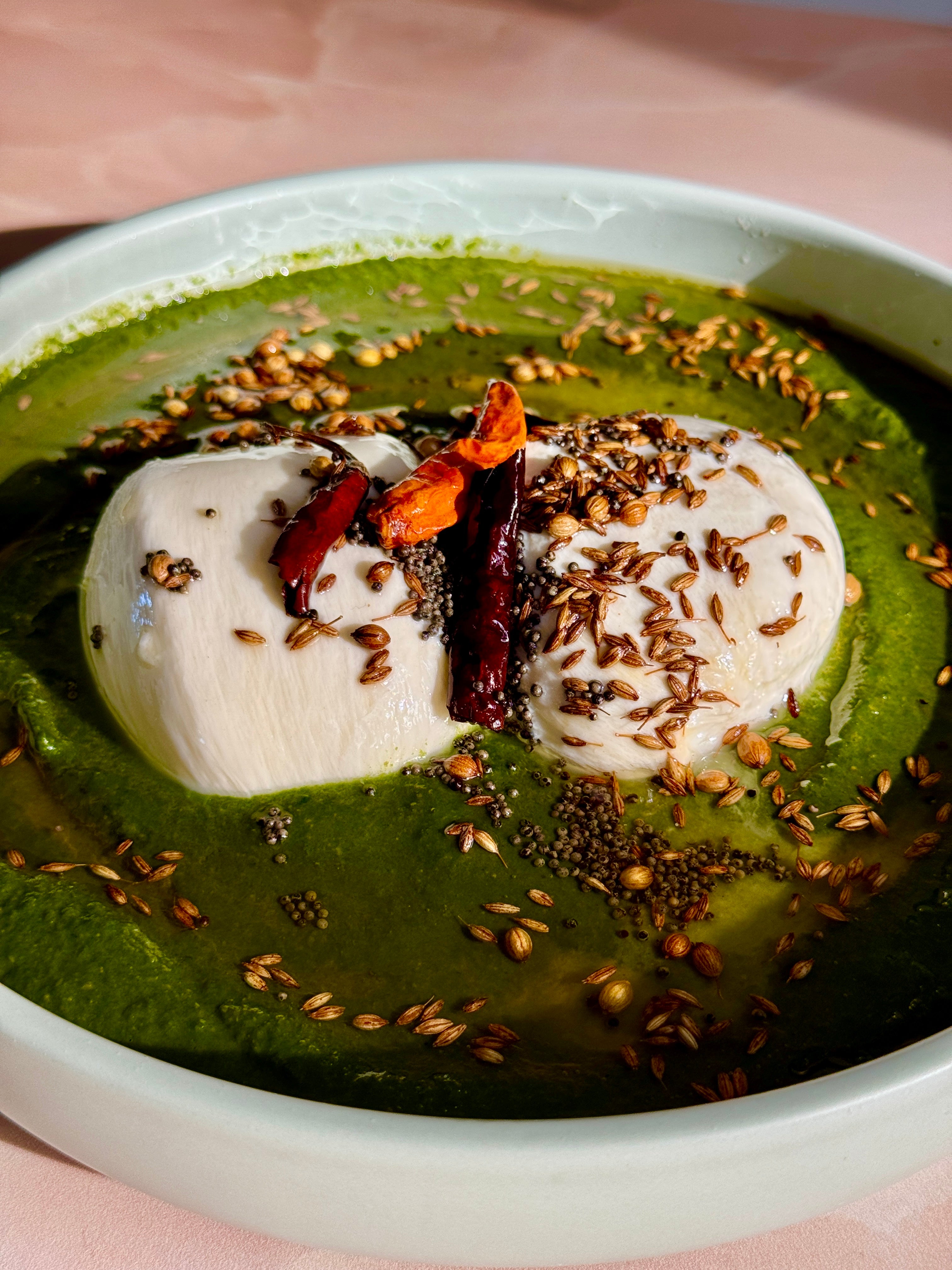 Saag Burrata