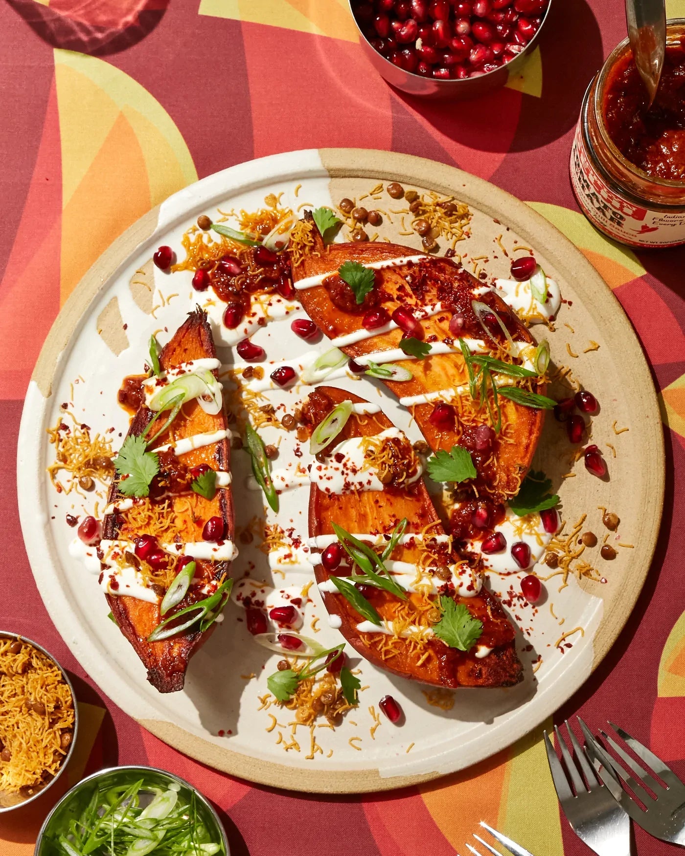 Sweet Potato Chaat