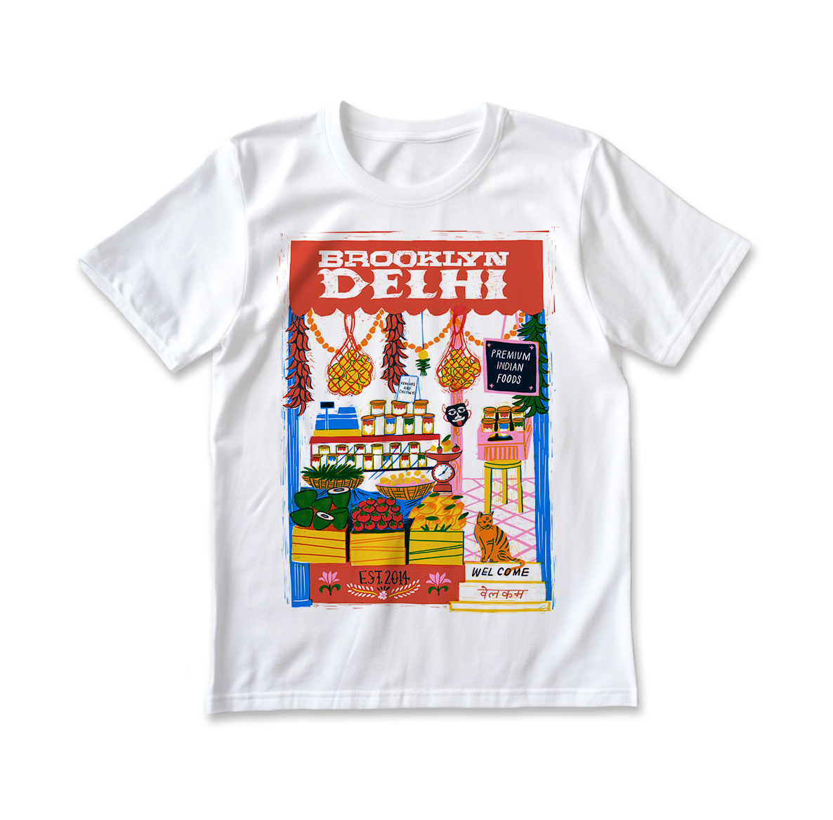 Brooklyn Delhi Market T-Shirt